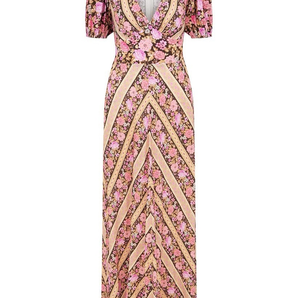 NWOT Spell 'Enchanted Wood Gown' in Rose size M
